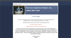 Desktop Screenshot of burrowsappliance.com
